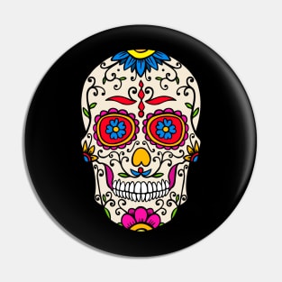 Sugar Skull - Calavera Pin