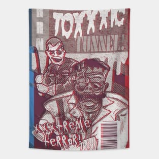 TOXXXIC TUNNEL 3D! Tapestry