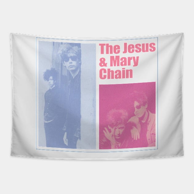 The Jesus & Mary Chain Fanart Tapestry by Wave Of Mutilation