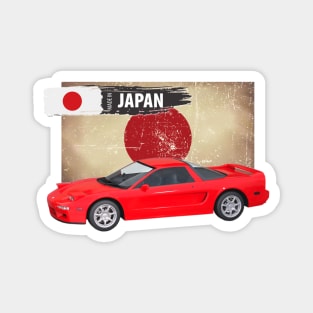 1994 Red Acura NSX 01 Magnet