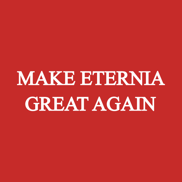 Make Eternia Great Again T-Shirt - Schwarz, 100% Baumwolle