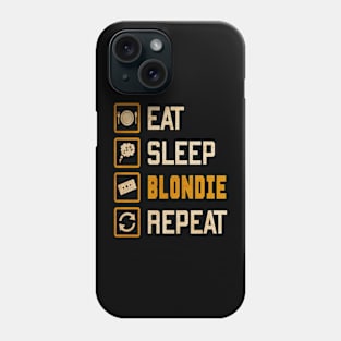 listening blondie Phone Case