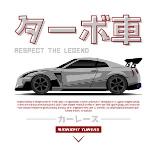 Silver JDM GTR R35 Legend T-Shirt