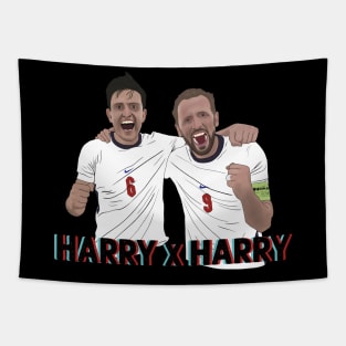 Harry Kane Harry Maguire England Football Tapestry