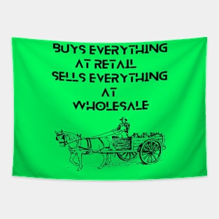 Farmers: buys everything  at retail, sells everything at wholesale. Tapestry