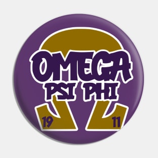 Omega Psi Phi Paraphernalia Pin