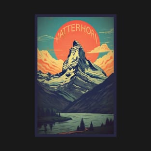 Zermatt,Matterhorn,Switzerland,Poster T-Shirt