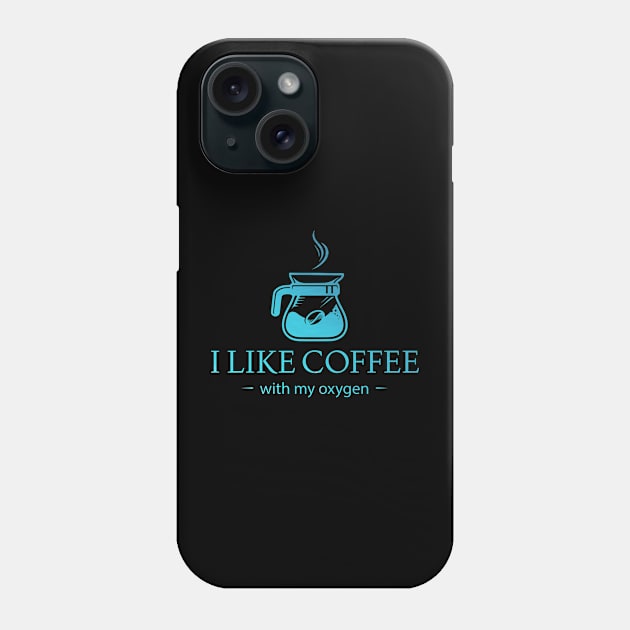 i like coffee Phone Case by mytee