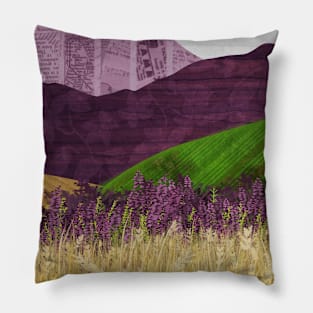 Purple Hills Pillow
