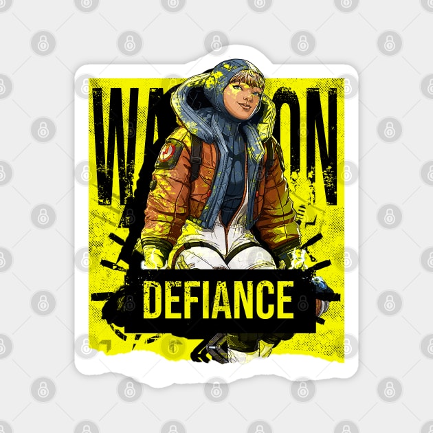 Apex Legends Wattson Defiance Magnet by LucioDarkTees