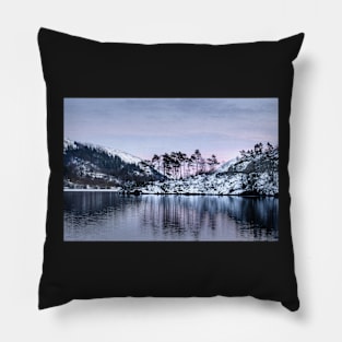 Thirlmere Winter Sunset Pillow