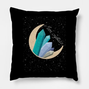 Moon crystals Pillow