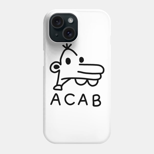 Manny Heffley ACAB Phone Case by valentinahramov