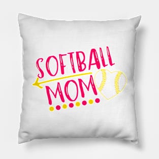 Softball Mom Pillow