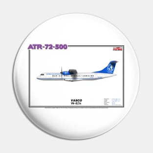 Avions de Transport Régional 72-500 - VASCO (Art Print) Pin