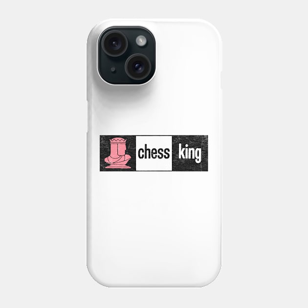 Retro 70s Chess King Store Phone Case by Turboglyde