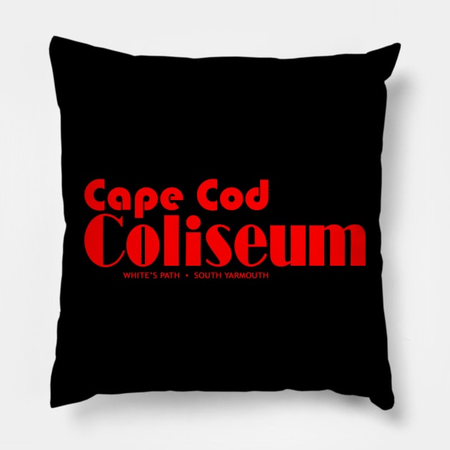 Cape Cod Coliseum Pillow by fun stuff, dumb stuff