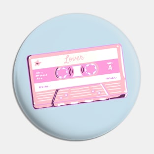 Lover Cassette tape Pin