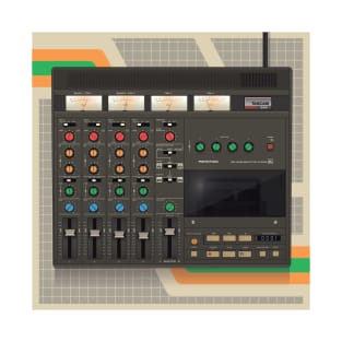 Cassette 4 Track recorder T-Shirt