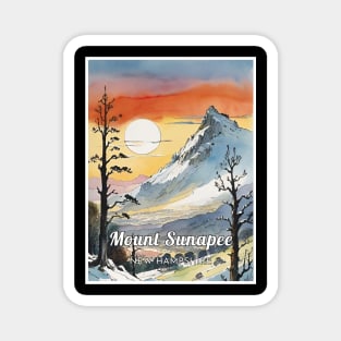 Mount Sunapee ski New hampshire usa Magnet