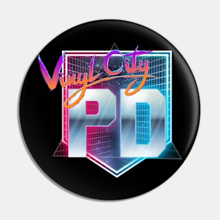 Vinyl City PD Logo Pin