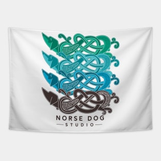 Norse Dog Studio Logo light Tapestry