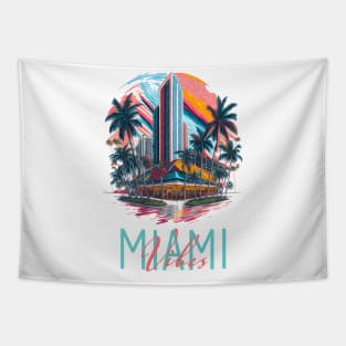 Miami Vibes Tapestry