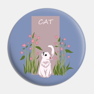 Cat: I Can Be Your Valentine's Pin