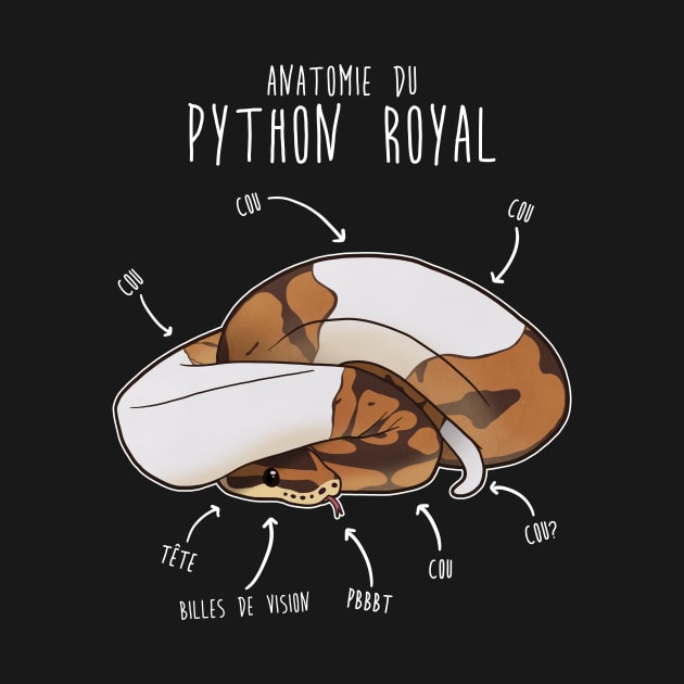 Anatomie Du Python Royal, Français Piebald Ball Python by Psitta