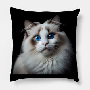 Ragdoll Cat - A Sweet Gift Idea For All Cat Lovers And Cat Moms Pillow