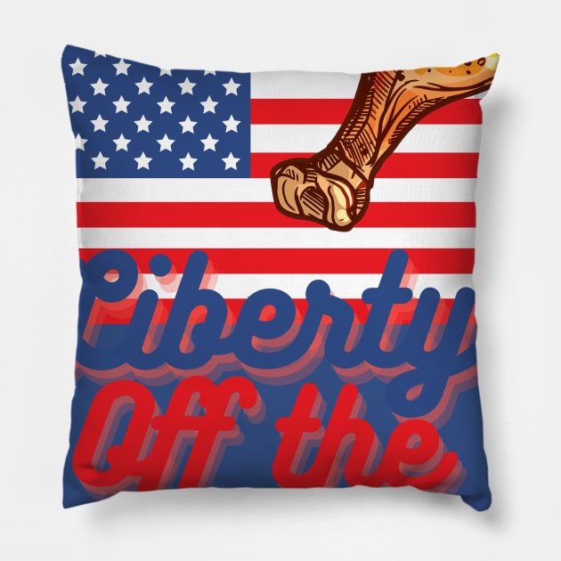 Liberty Turkey Pillow by We Like Theme Parks