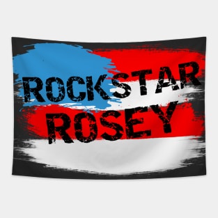 Rockstar Rosey - American Pride Tapestry