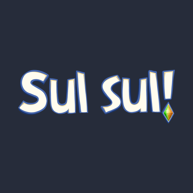 "Sul Sul!" (Hello in Simlish) by ChandlerDoodles