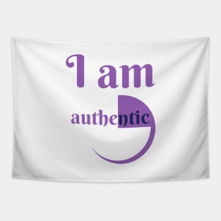 I Am Authentic Tapestry