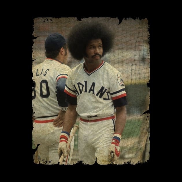 Oscar Gamble in Cleveland Guardians by SOEKAMPTI