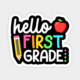 First Grade Team 1st Grade Back to School Teacher Kids Magnet