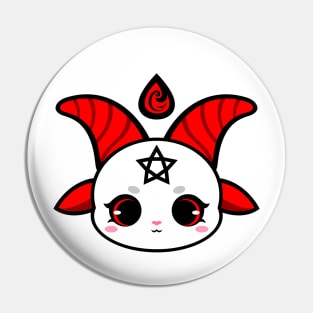 Cute Baby Baphomet Pin