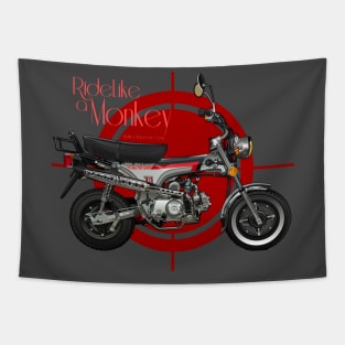 Monkeybike Tapestry