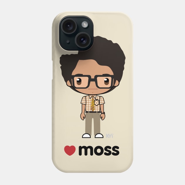 Love Moss - The IT Crowd Phone Case by KYi