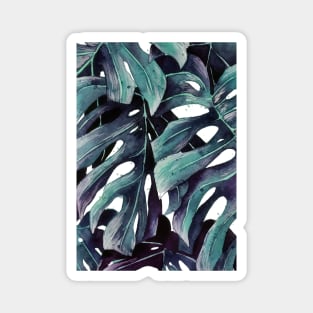 Monstera Leaves 13 Magnet