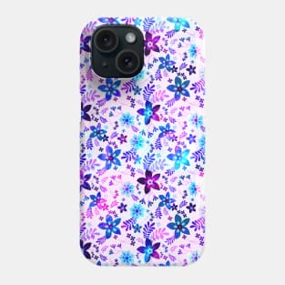 Spring Flowers Pattern - Edelweiss Phone Case