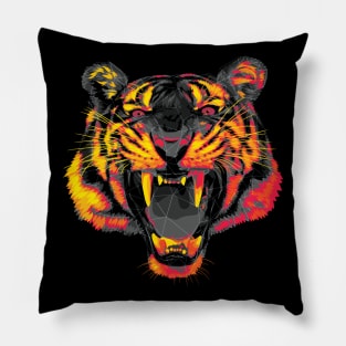 The Tiger Shadows Pillow