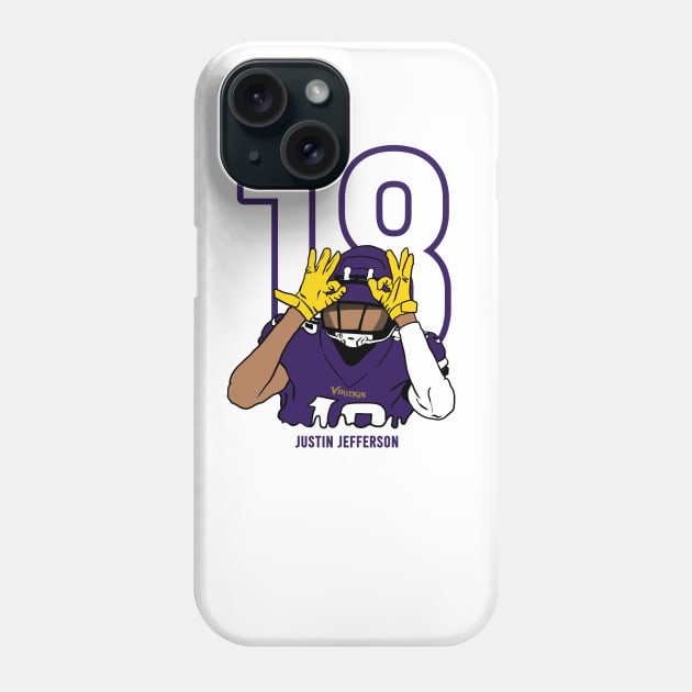 jefferson 18 Phone Case by GW ART Ilustration