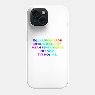 Rainbow Rights Phone Case