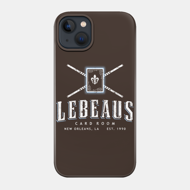 Lebeau's Card Room - New Orleans, LA - Distressed - X Men - Phone Case