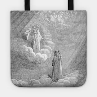 High Resolution Gustave Doré Paradiso Illustration Cacciaguida Tote