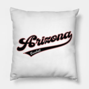 Arizona Baseball Pillow