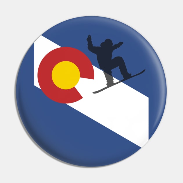 Colorado Boarder Pin by Random77