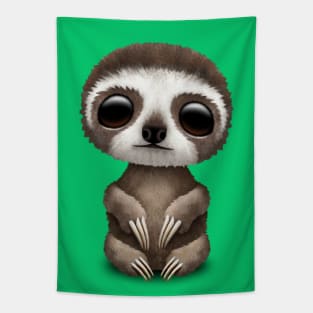 Cute Baby Sloth Tapestry