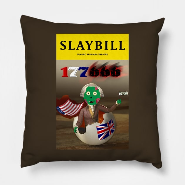 Broadway Zombie 177666 Slaybill Pillow by jrbactor